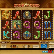 Rainbet - Book of Dead Slot - Ägypten Abenteuer mit expandierenden Symbolen